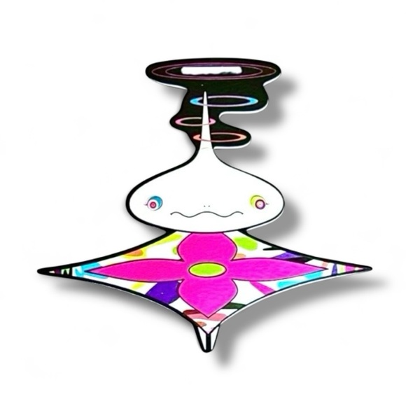 🆕LOUIS VUITTONx Murakami 20th Anniversary Commemorative Gift Bag+Gift Tag+Ribbon - Picture 7 of 9